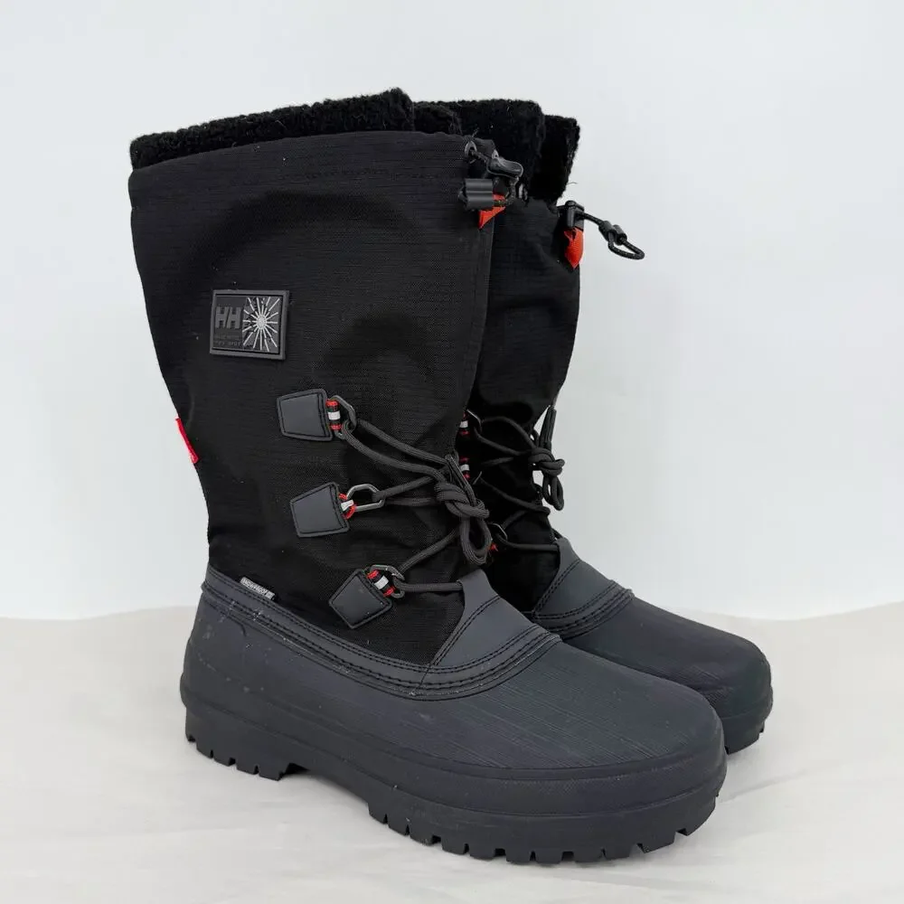 Helly Hansen Mens Arctic Patrol Hiking Boots US 12 EU 46.5 Black NWOB